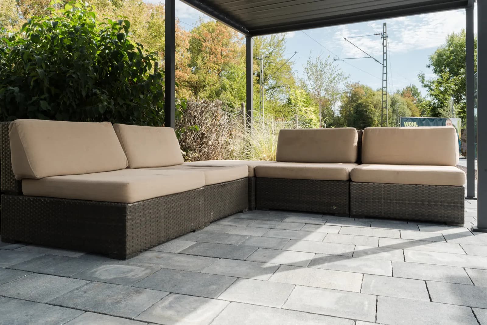 Lounge-Bereich zum Entspannen zwischen den Matches